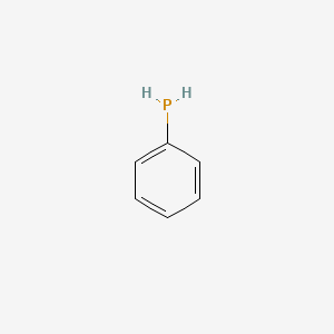 molecular formula C6H7P<br>C6H5PH2<br>C6H7P B1580520 Phenylphosphine CAS No. 638-21-1