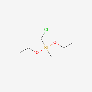 molecular formula C6H15ClO2Si B1580523 Chloromethylmethyldiethoxysilane CAS No. 2212-10-4