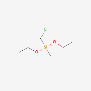 molecular formula C6H15ClO2Si B1580523 (Chloromethyl)methyldiethoxysilane CAS No. 2212-10-4