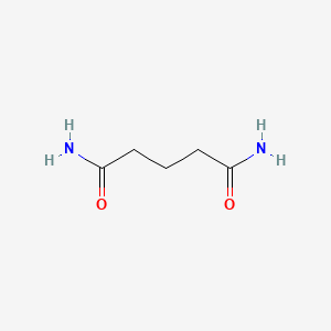 molecular formula C5H10N2O2 B1580538 Pentanediamide CAS No. 3424-60-0