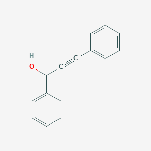 molecular formula C15H12O B158054 1,3-Diphenyl-2-propyn-1-ol CAS No. 1817-49-8