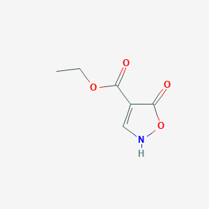 molecular formula C6H7NO4 B1580545 Ethyl 5-Hydroxy-4-isoxazolecarboxylate CAS No. 500348-26-5