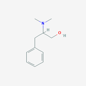 molecular formula C11H17NO B1580546 2-(Dimethylamino)-3-phenylpropan-1-ol CAS No. 60577-28-8