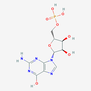 molecular formula C10H14N5O8P B158055 5'-Guanylic acid CAS No. 128952-18-1