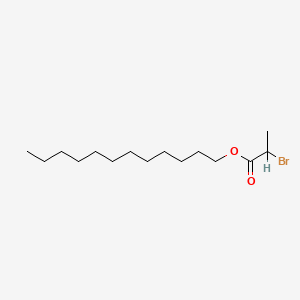 molecular formula C15H29BrO2 B1580563 Dodecyl 2-bromopropanoate CAS No. 74988-05-9