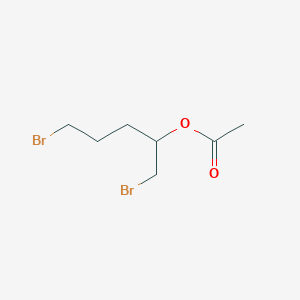molecular formula C7H12Br2O2 B1580566 2-Acetoxy-1,5-dibromopentane CAS No. 205180-51-4