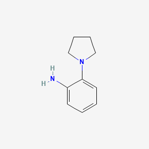 molecular formula C10H14N2 B1580571 2-Pyrrolidin-1-ylaniline CAS No. 21627-58-7