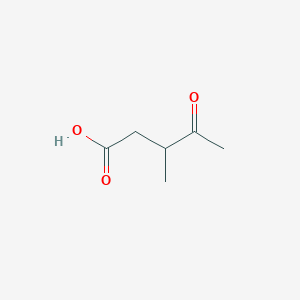 B1580573 3-Methyl-4-oxopentanoic acid CAS No. 6628-79-1