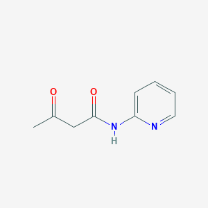 molecular formula C9H10N2O2 B158058 3-oxo-N-(pyridin-2-yl)butanamide CAS No. 1657-28-9