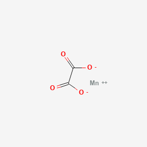 molecular formula C2H2MnO4 B1580582 Manganese(2+);oxalate CAS No. 640-67-5