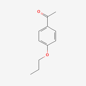 molecular formula C11H14O2 B1580586 1-(4-Propoxyphenyl)ethanone CAS No. 5736-86-7