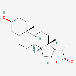 molecular formula C22H32O3 B1580587 Vespertilin CAS No. 33282-87-0