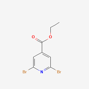 molecular formula C8H7Br2NO2 B1580589 Ethyl 2,6-dibromopyridine-4-carboxylate CAS No. 90050-70-7