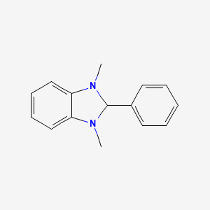 molecular formula C15H16N2 B1580592 1,3-Dimethyl-2-phenylbenzimidazoline CAS No. 3652-92-4