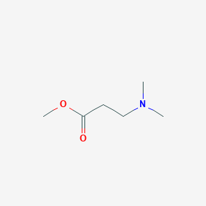 molecular formula C6H13NO2 B1580593 甲基3-(二甲基氨基)丙酸酯 CAS No. 3853-06-3