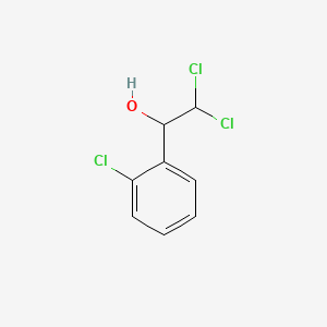 molecular formula C8H7Cl3O B1580596 2,2-二氯-1-(2-氯苯基)乙醇 CAS No. 27683-60-9