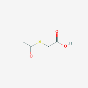 molecular formula C4H6O3S B015806 Acetic acid, (acetylthio)- CAS No. 1190-93-8