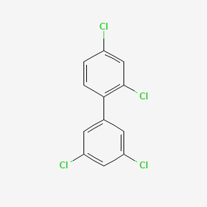 molecular formula C12H6Cl4 B1580605 2,3',4,5'-Tetrachlorobiphenyl CAS No. 73575-52-7
