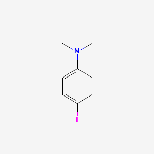molecular formula C8H10IN B1580633 4-iodo-N,N-dimethylaniline CAS No. 698-70-4