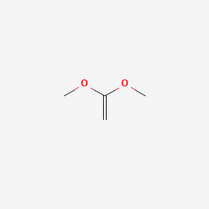 molecular formula C4H8O2 B1580634 Ethene, 1,1-dimethoxy- CAS No. 922-69-0