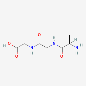 molecular formula C7H13N3O4 B1580636 dl-Alanylglycylglycine CAS No. 927-21-9