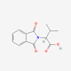 molecular formula C13H13NO4 B1580643 2-(1,3-Dioxo-1,3-dihydro-2H-isoindol-2-yl)-3-methylbutanoic acid CAS No. 5115-65-1