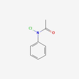 molecular formula C8H8ClNO B1580650 N-Chloroacetanilide CAS No. 579-11-3