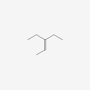 molecular formula C7H14 B1580655 3-Ethyl-2-pentene CAS No. 816-79-5