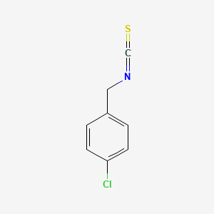 molecular formula C8H6ClNS B1580665 4-Chlorobenzyl isothiocyanate CAS No. 3694-45-9
