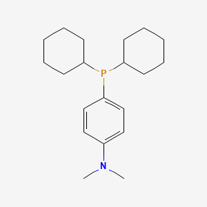 molecular formula C20H32NP B1580673 Dicyclohexyl(4-(N,N-dimethylamino)phenyl)phosphine CAS No. 40438-64-0