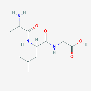 molecular formula C11H21N3O4 B1580683 H-DL-Ala-DL-Leu-Gly-OH CAS No. 82267-71-8
