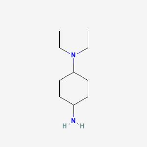 molecular formula C10H22N2 B1580691 N1,N1-Diethylcyclohexane-1,4-diamine CAS No. 42389-54-8