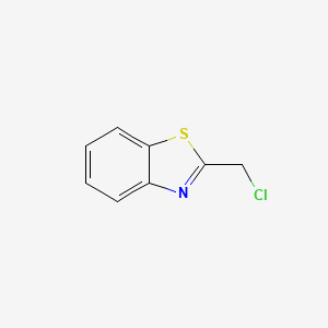 molecular formula C8H6ClNS B1580696 2-(Chloromethyl)-1,3-benzothiazole CAS No. 37859-43-1