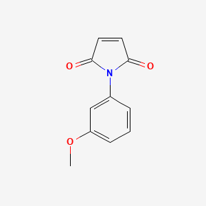 molecular formula C11H9NO3 B1580699 1-(3-Methoxyphenyl)-1H-pyrrole-2,5-dione CAS No. 3007-23-6
