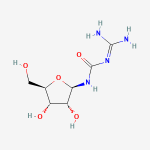 molecular formula C7H14N4O5 B1580701 1-氨基-3-β-D-呋喃核糖基脲 CAS No. 2508-80-7