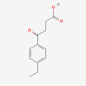 molecular formula C12H14O3 B1580703 4-(4-Ethylphenyl)-4-oxobutanoic acid CAS No. 49594-75-4