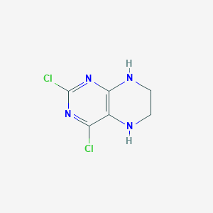 molecular formula C6H6Cl2N4 B1580704 2,4-Dichloro-5,6,7,8-tetrahydropteridine CAS No. 98142-36-0