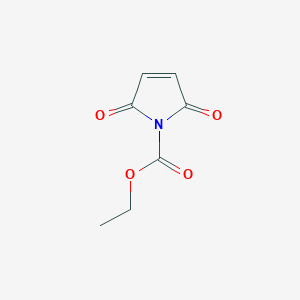 molecular formula C7H7NO4 B1580706 Ethyl 2,5-dioxopyrrole-1-carboxylate CAS No. 55750-49-7