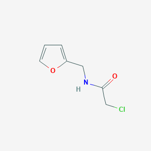 molecular formula C7H8ClNO2 B1580711 2-氯-N-(2-呋喃甲基)乙酰胺 CAS No. 40914-13-4