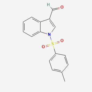 molecular formula C16H13NO3S B1580714 1-[(4-methylphenyl)sulfonyl]-1H-indole-3-carbaldehyde CAS No. 50562-79-3
