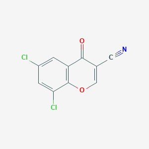 molecular formula C10H3Cl2NO2 B1580715 6,8-Dichloro-3-cyanochromone CAS No. 72798-32-4