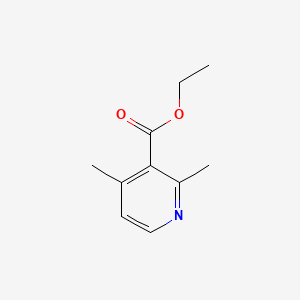 molecular formula C10H13NO2 B1580716 Ethyl 2,4-dimethylnicotinate CAS No. 37669-78-6