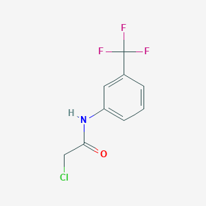 molecular formula C9H7ClF3NO B1580718 2-氯-N-[3-(三氟甲基)苯基]乙酰胺 CAS No. 351-38-2