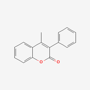 molecular formula C16H12O2 B1580728 4-甲基-3-苯基香豆素 CAS No. 23028-23-1