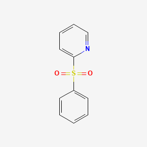 molecular formula C11H9NO2S B1580734 2-(Phenylsulfonyl)pyridine CAS No. 24244-60-8