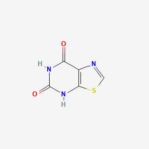 molecular formula C5H3N3O2S B1580737 Thiazolo[5,4-d]pyrimidine-5,7(4H,6H)-dione CAS No. 5082-82-6