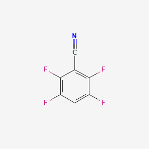molecular formula C7HF4N B1580738 2,3,5,6-Tetrafluorobenzonitrile CAS No. 5216-17-1