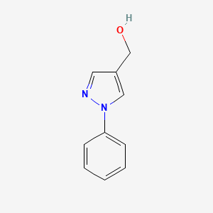 molecular formula C10H10N2O B1580742 (1-苯基-1H-吡唑-4-基)甲醇 CAS No. 70817-26-4