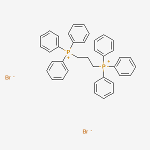 molecular formula C39H36BrP2+ B1580744 Propane-1,3-diylbis[triphenylphosphonium] dibromide CAS No. 7333-67-7