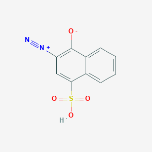 molecular formula C10H6N2O4S B1580747 2-Diazonio-4-sulfonaphthalen-1-olate CAS No. 20680-48-2